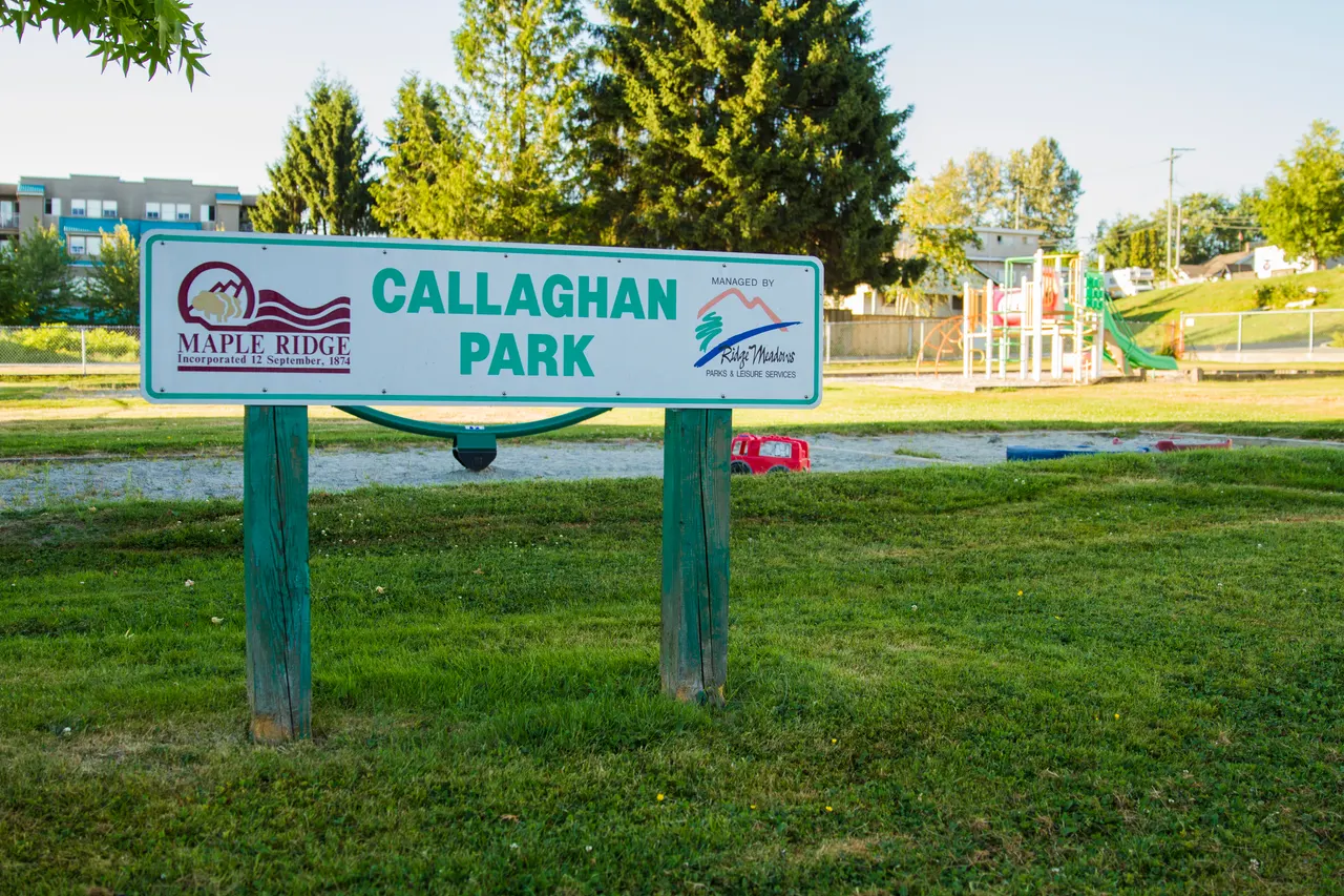 Callaghan Park in Maple Ridge, British Columbia.