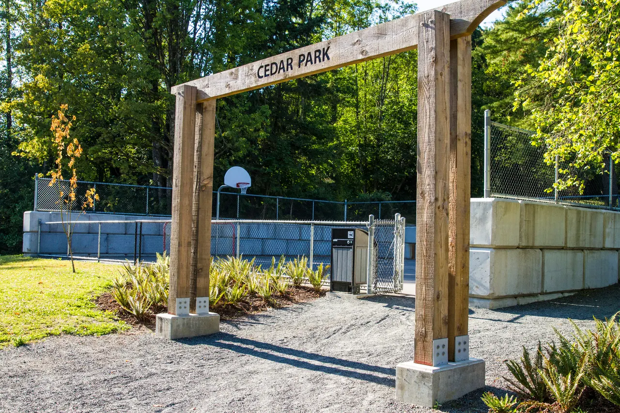 Cedar Park in Maple Ridge, British Columbia.